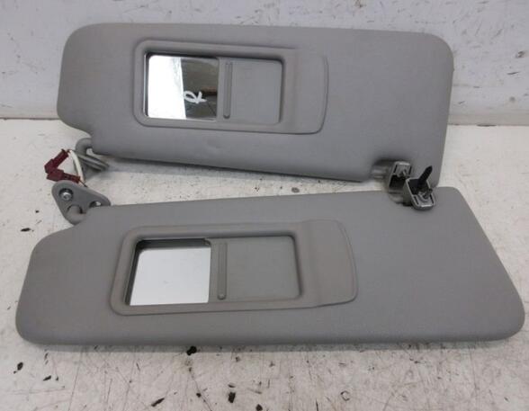 Sonnenblende SET links & rechts Grau mit Spiegel BMW 3 TOURING (E91) 318I 105 KW