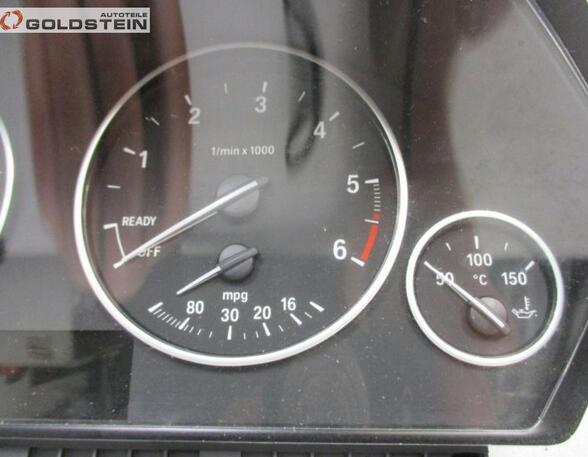 Tachometer Kombiinstrument KMH / MPH BMW 3 (F30) 320D 120 KW