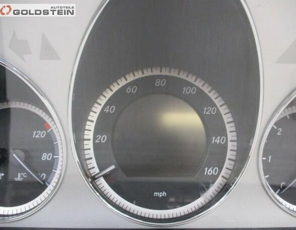 Tachometer Kombiinstrument MPH MERCEDES-BENZ C-KLASSE (W204) C 220 CDI 125 KW