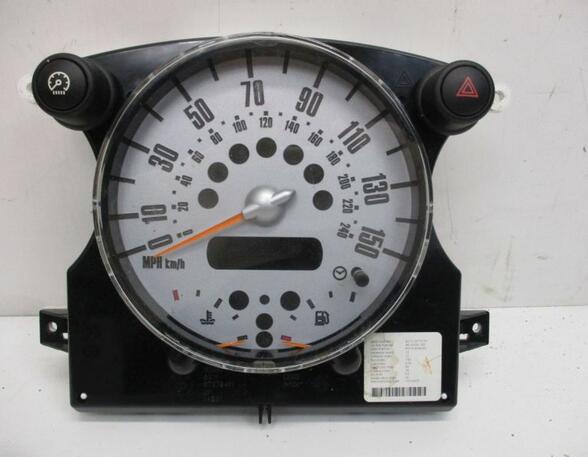 Tachometer Kombiinstrument MPH km/h MINI MINI (R50  R53) COOPER 85 KW