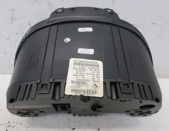 Speedometer BMW 1er (E81), BMW 1er (E87)