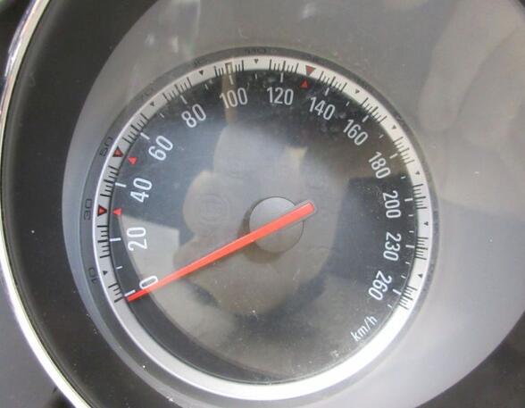 Tachometer Kombiinstrument Schwarz / Silber km/h mp/h entheiratet OPEL INSIGNIA 2.0 CDTI 118 KW