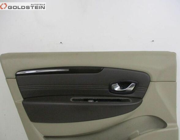 Door Card (Door Panel) RENAULT Scénic III (JZ0/1), RENAULT Grand Scénic III (JZ0/1)