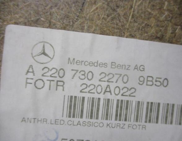 Türverkleidung rechts hinten Leder WURZELNUSS MERCEDES-BENZ S-KLASSE (W220) S 430 205 KW