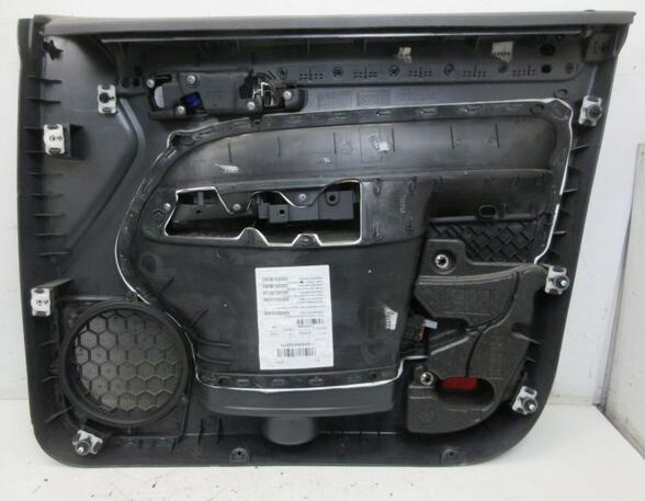 Türverkleidung vorne links Stoff / Kunstleder anthrazit/latte macchiato VW TOURAN (1T1  1T2) 1.9 TDI CROSS TOURER 77 KW