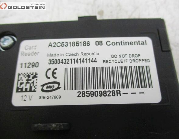 Ignition Lock Cylinder RENAULT Megane III Grandtour (KZ0/1)