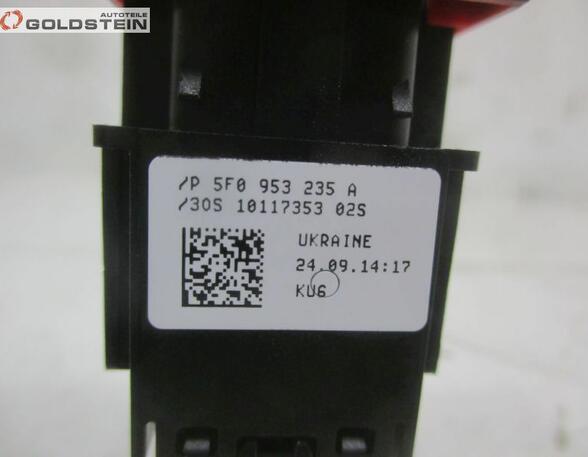 Hazard Warning Light Switch SEAT Leon (5F1)