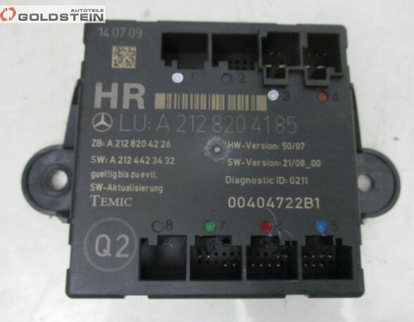 Door Closing Control Unit MERCEDES-BENZ E-Klasse (W212)