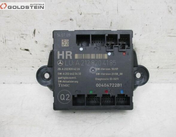 Door Closing Control Unit MERCEDES-BENZ E-Klasse (W212)