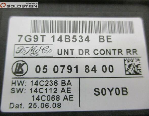 Door Closing Control Unit JAGUAR XF (CC9, J05)