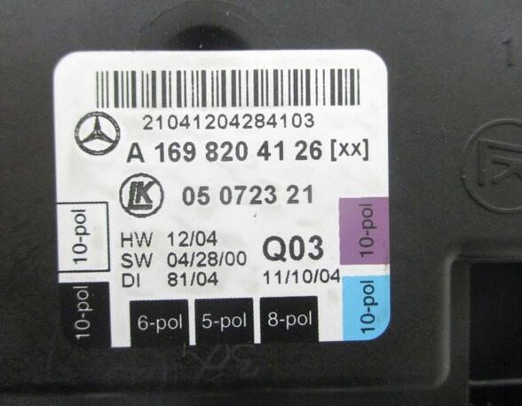 Door Closing Control Unit MERCEDES-BENZ A-Klasse (W169)