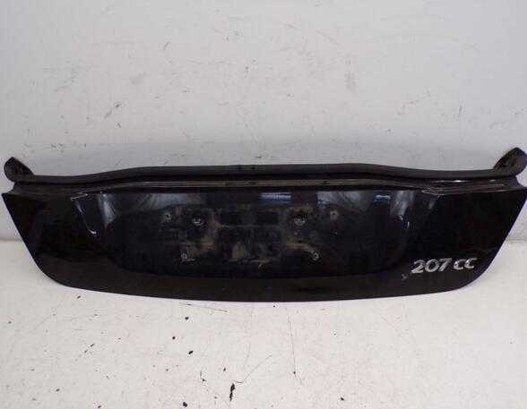 Boot (Trunk) Lid PEUGEOT 207 CC (WD_)