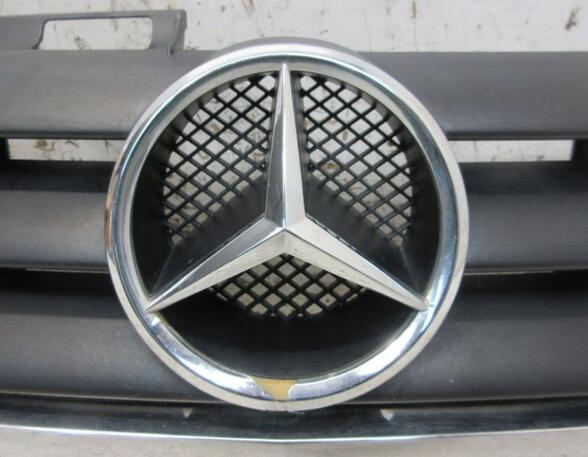 Kühlergrill Grill Emblem Schwarz / Silber MERCEDES-BENZ A-KLASSE (W169) A 180 CDI 80 KW