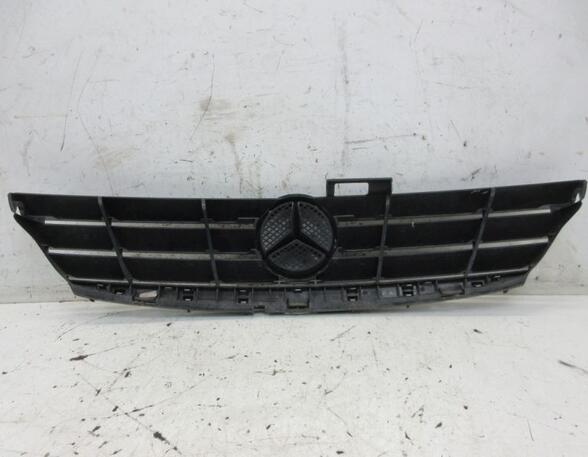 Kühlergrill Grill Emblem Schwarz / Silber MERCEDES-BENZ A-KLASSE (W169) A 180 CDI 80 KW