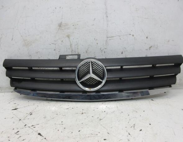 Kühlergrill Grill Emblem Schwarz / Silber MERCEDES-BENZ A-KLASSE (W169) A 180 CDI 80 KW