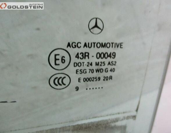 Seitenscheibe Fensterscheibe Hinten Links MERCEDES-BENZ C-KLASSE T-MODEL (S204) C 220 CDI 125 KW