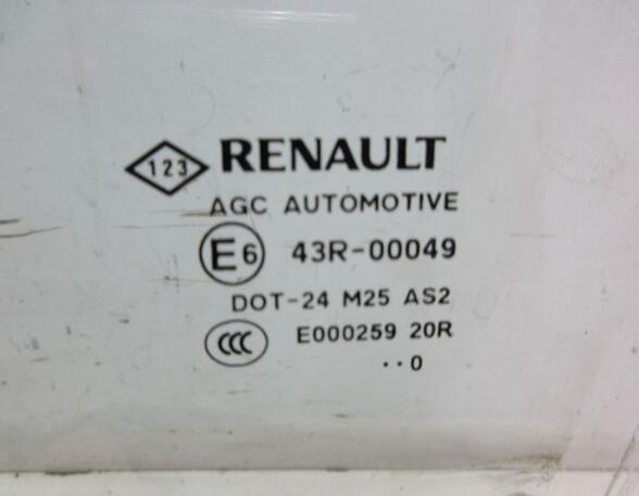 Seitenscheibe Fensterscheibe vorne links  RENAULT GRAND SCÉNIC III (JZ0/1_) 2.0 DCI 110 KW