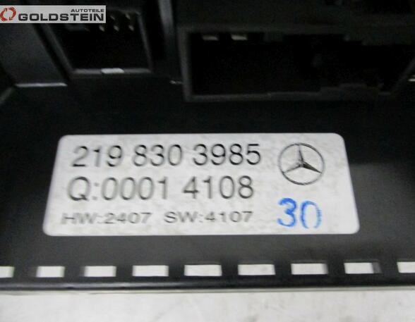 Air Conditioning Control Unit MERCEDES-BENZ CLS (C219)