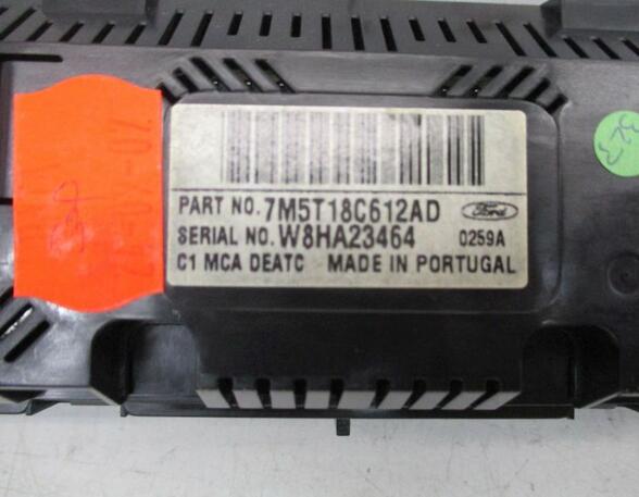 Air Conditioning Control Unit FORD C-Max (DM2), FORD Focus C-Max (--)