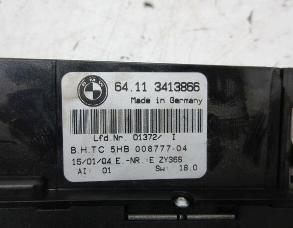 Air Conditioning Control Unit BMW X3 (E83)