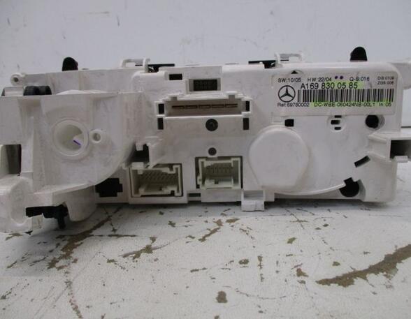 Air Conditioning Control Unit MERCEDES-BENZ B-CLASS (W245)