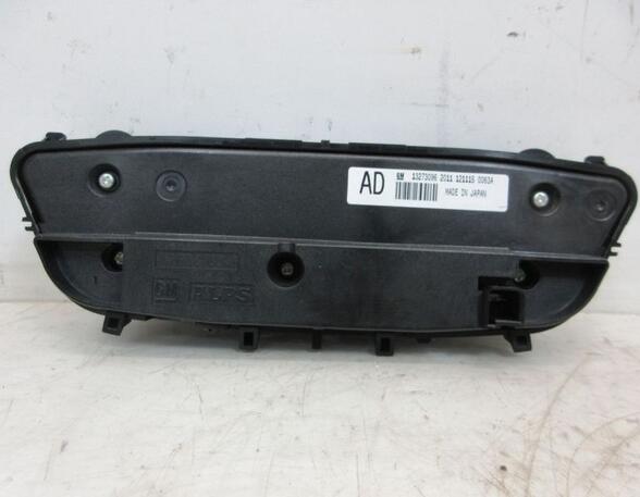 Air Conditioning Control Unit OPEL INSIGNIA A Sports Tourer (G09), OPEL INSIGNIA A Country Tourer (G09)