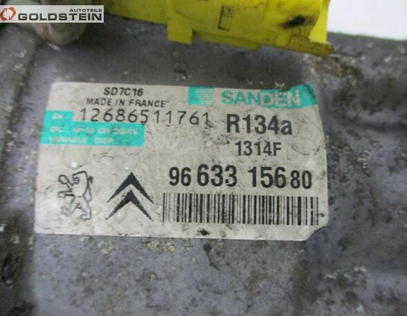 Air Conditioning Compressor PEUGEOT 407 Coupe (6C)