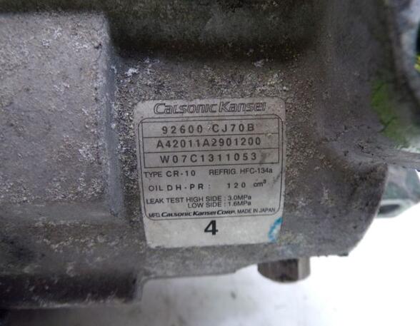 Air Conditioning Compressor NISSAN NOTE (E11, NE11)