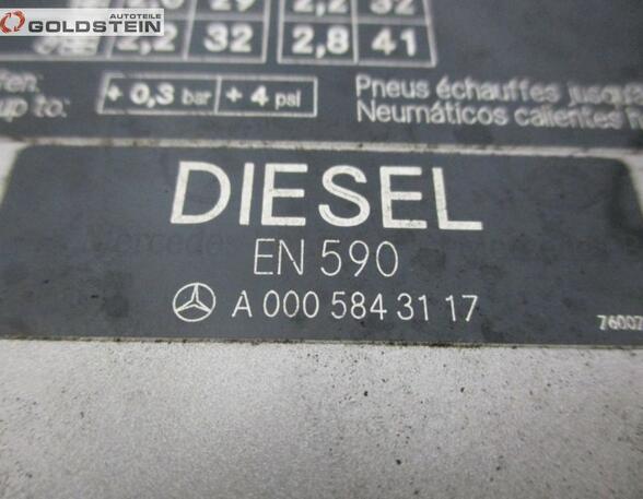 Fuel Tank Filler Flap MERCEDES-BENZ E-Klasse (W211)