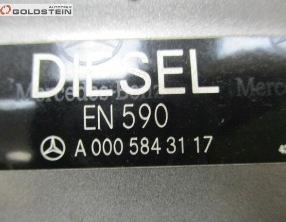 Tankklappe Tankdeckel 748 Kometgrau-Metallic MERCEDES-BENZ A-KLASSE (W169) A 200 CDI 103 KW