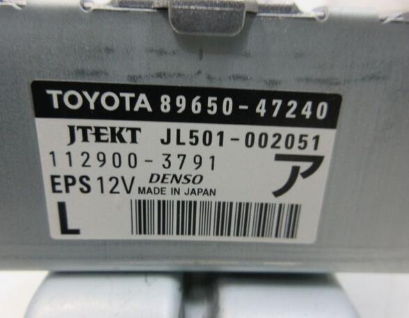 Control unit for power steering TOYOTA PRIUS (_W3_)