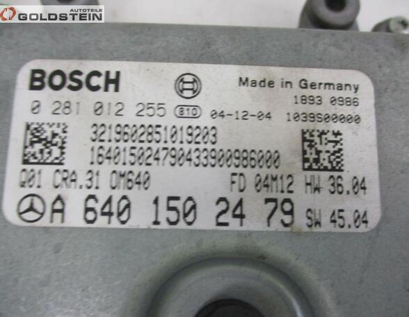 Engine Management Control Unit MERCEDES-BENZ A-Klasse (W169)