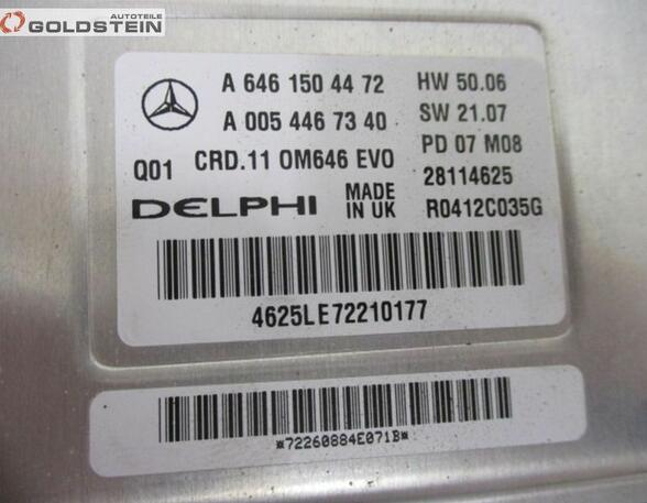 Regeleenheid motoregeling MERCEDES-BENZ C-Klasse (W204)