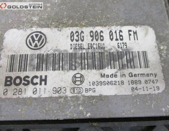 Regeleenheid motoregeling VW Golf V (1K1)