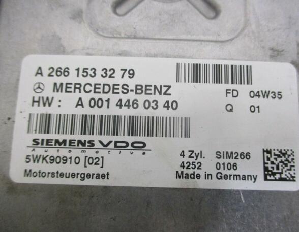 Engine Management Control Unit MERCEDES-BENZ A-Klasse (W169)