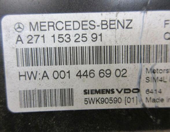 Engine Management Control Unit MERCEDES-BENZ C-Klasse (W203)