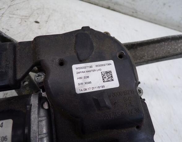 Wiper Motor OPEL ZAFIRA TOURER C (P12)