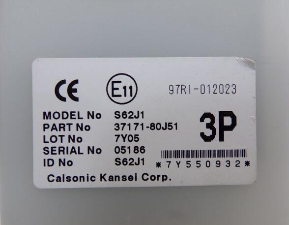 Control unit for central locking system SUZUKI SX4 (EY, GY)