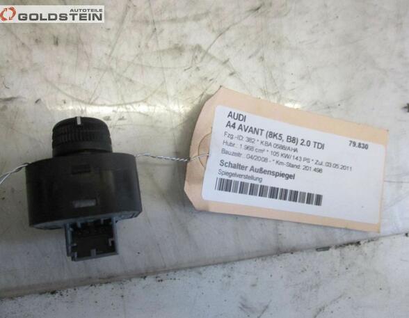 Mirror adjuster switch AUDI A4 Avant (8K5, B8)