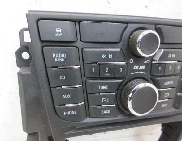 Radio Bedienschalter Bedieneinheit Multimedia CD AUX CD 300 OPEL ASTRA J 1.4 74 KW