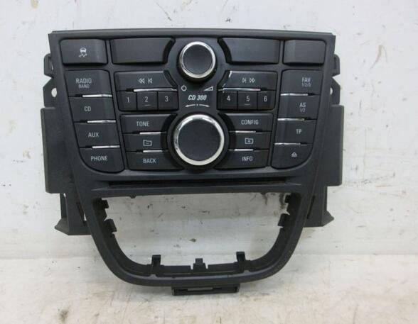 Radio Bedienschalter Bedieneinheit Multimedia CD AUX CD 300 OPEL ASTRA J 1.4 74 KW