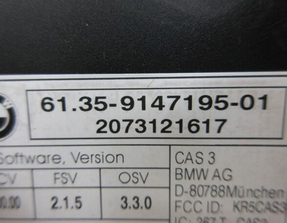 Steuergerät Wegfahrsperre  BMW 3 TOURING (E91) 325D 145 KW