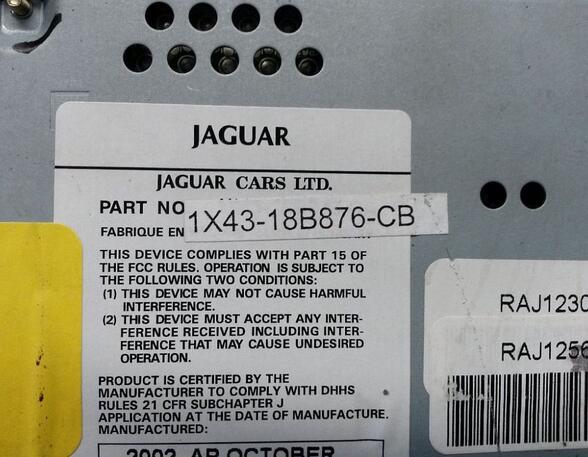 Radio Cassette Player JAGUAR X-Type (CF1)