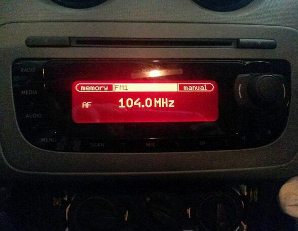 CD-Radio Radio mit CD und MP3 SEAT IBIZA V SPORTCOUPE (6J1) 1.2 44 KW