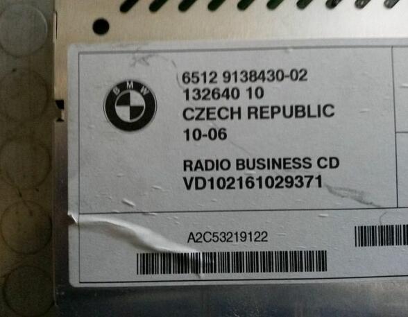 CD-Radio BMW Business CD Radio BMW X3 (E83) 2.0D 110 KW