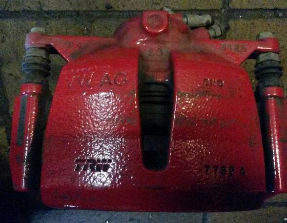 Bremssattel links vorn Bremssattel rot lackiert SKODA OCTAVIA COMBI VRS 2 0 TDI 5E5 135 KW