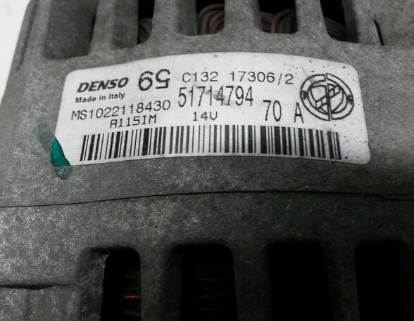 Alternator FIAT PUNTO (199_)