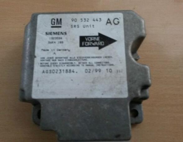 Airbag Control Unit OPEL Corsa B (73, 78, 79)