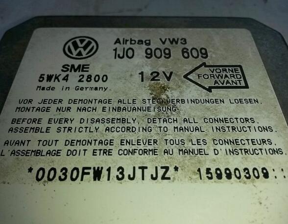 Airbag Control Unit VW Golf IV (1J1)