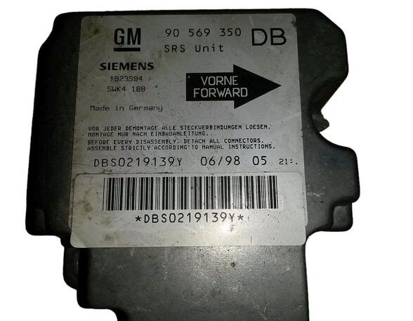 Control unit for Airbag OPEL VECTRA B (J96)